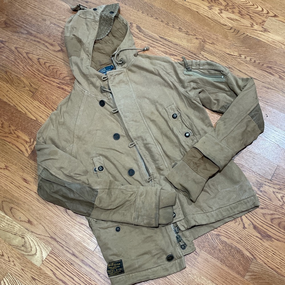 Polo men jacket size small